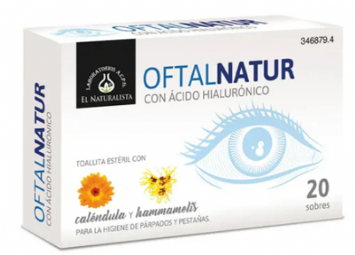 Oftalnatur toallitas oculares el naturalista (15 toallitas)