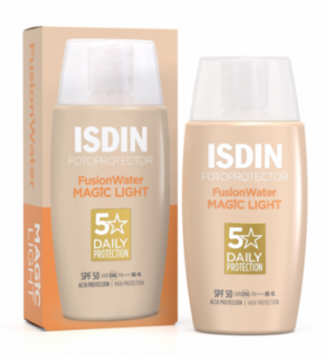 Fotoprotector isdin spf 50 fusion water color (1 envase 50 ml light)