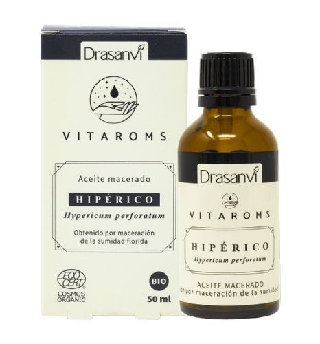 Aceite macerado hiperico bio vitaroms drasanvi (1 envase 50 ml)