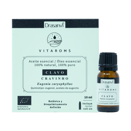 Aceite esencial clavo bio vitaroms drasanvi (1 envase 10 ml)