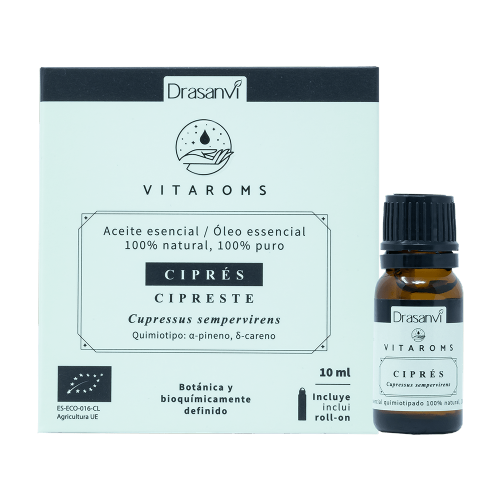 Aceite esencial cipres bio vitaroms drasanvi (1 envase 10 ml)