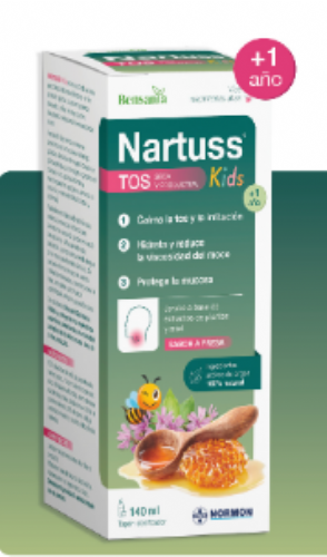 Bensania nartuss kids tos seca y productiva (1 botella 140 ml)