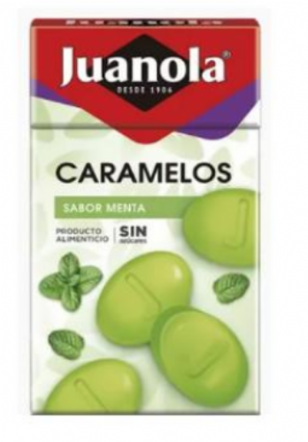 Juanola caramelos 1 envase 50 g sabor menta