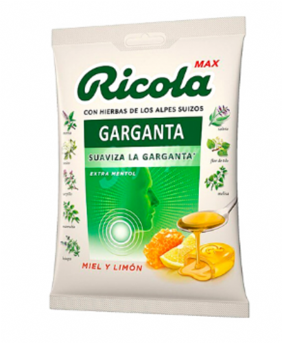 Ricola miel y limon bolsa 70g