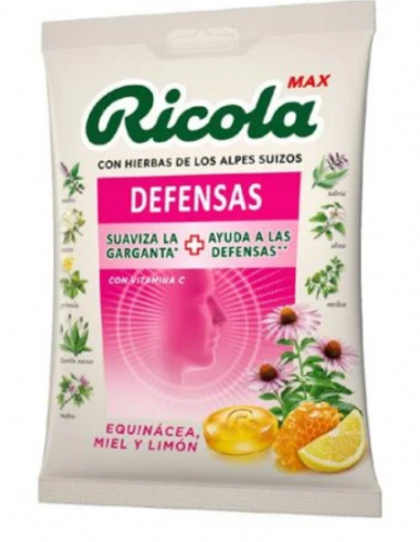 Ricola equinacea miel y limon bolsa 70g