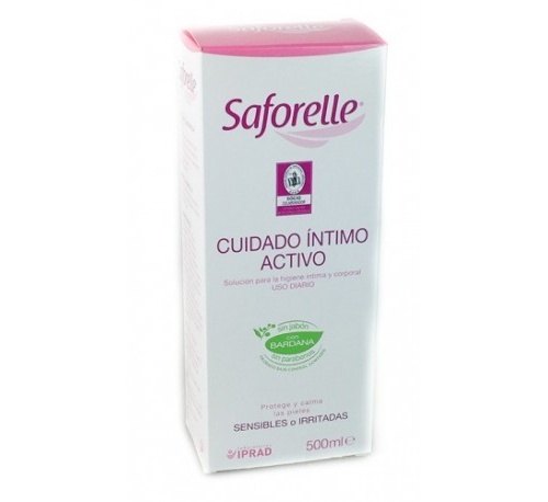 Saforelle cuidado intimo activo (500 ml)