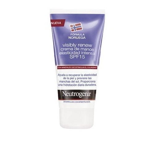 Neutrogena visibly renew spf 20 - crema de manos elasticidad intensa (75 ml)