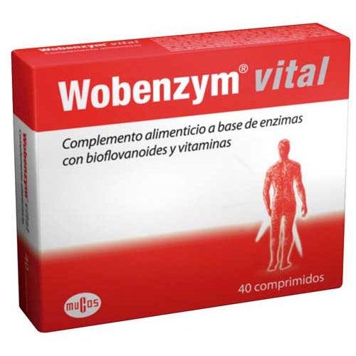 Wobenzym vital (40 comprimidos)