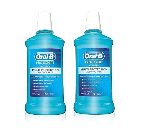 Oral-b colutorio pro expert proteccion profesion (pack 500 ml 2 u)