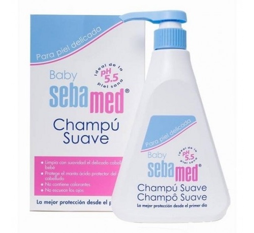 Sebamed baby champu suave (500 ml)