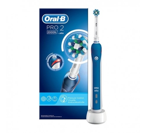 Cepillo dental electrico recargable - oral-b pro2 cross action