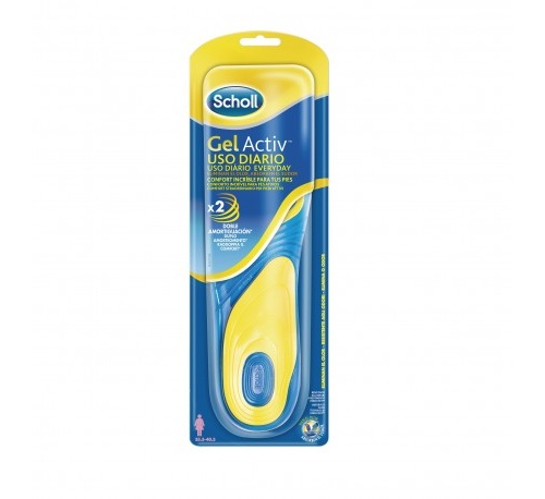 Dr scholl gelactiv uso diario (mujer 1 par)