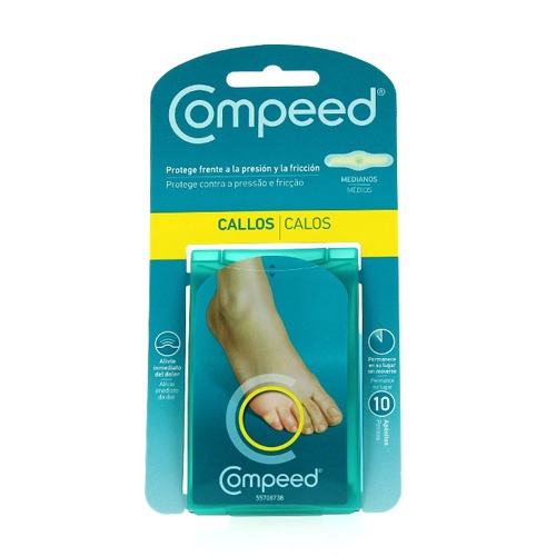 Compeed callos - hidrocoloide (t- med 10 u)