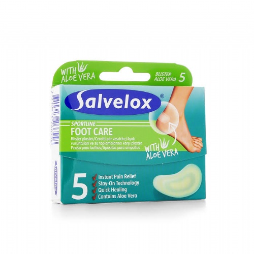 SALVELOX FOOT CARE ALOE VERA - APOSITOS HIDROCOLOIDES (40 X 61 MM 5 U)