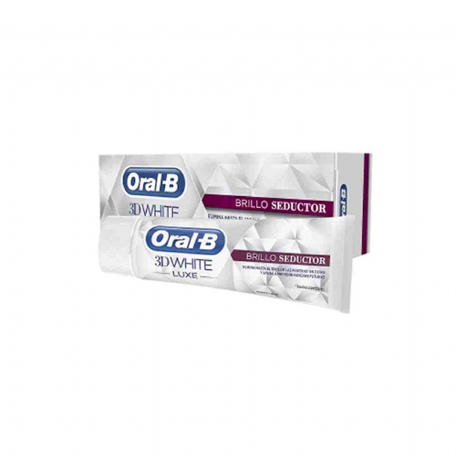 Oral-b 3dwhite pasta dental luxe brillo seductor (pack 75 ml + 25 ml)