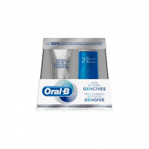 Oral-b cuidado intensivo de encias pack (pasta 85 ml + gel 63 ml)