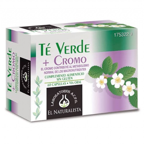 Te verde + cromo el naturalista (60 capsulas)