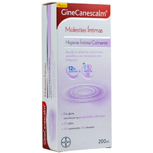 Ginecanescalm higiene intima calmante (200 ml)