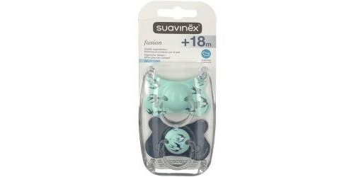 Chupete silicona t anatomica - suavinex fusion (+ 18 m 2 u)