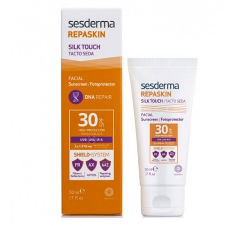 Repaskin fotoprotector spf 30 tacto de seda (50 ml)