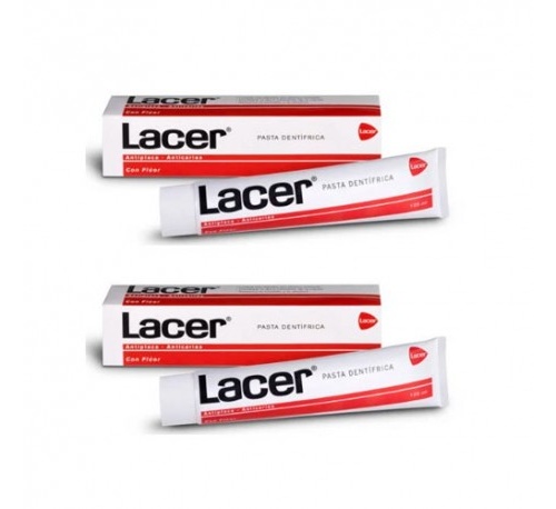 Lacer pasta dental duplo 2 x 125 ml