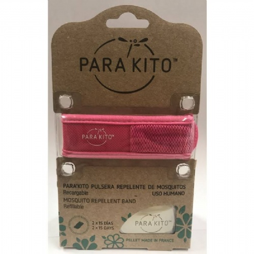 Para`kito pulsera repelente insectos (1 pulsera 2 pastillas)