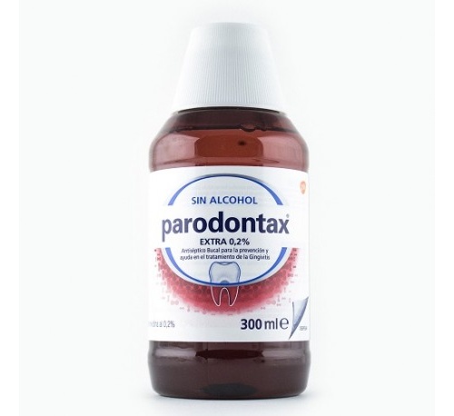 Parodontax extra colutorio sin alcohol - digluconato de clorhexidina al 0.2% (1 envase 300 ml)