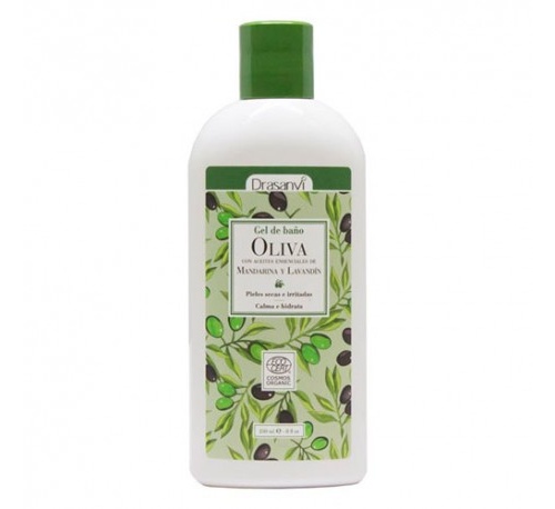 Drasanvi gel de baño aceite de oliva bio 250ml