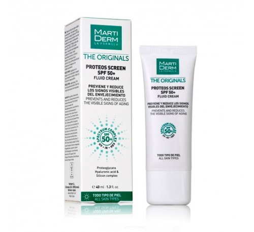 Martiderm proteos screen spf50+ fluid cream (40 ml)