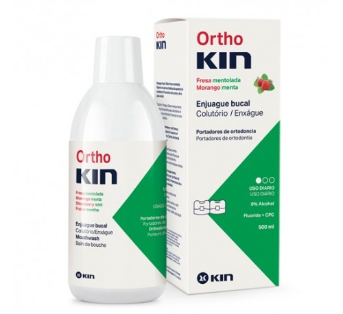 Orthokin enjuague bucal (fresa mentolada 500 ml)