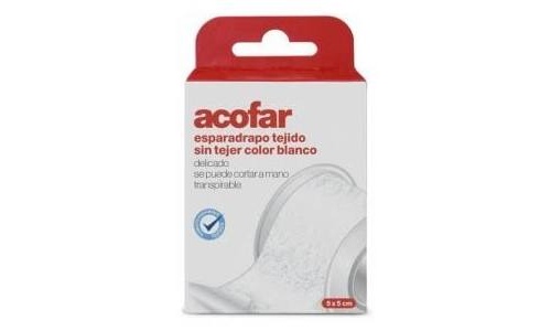 Esparadrapo - acofar (tejido sin tejer blanco 5 x 5 cm)