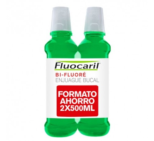 Fluocaril bi-fluore colutorio con fluor (pack 500 ml 2u)