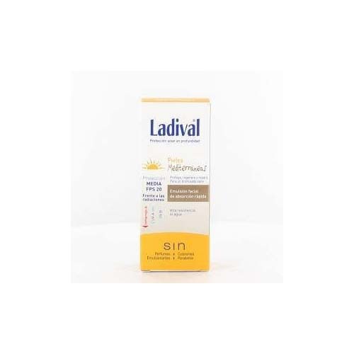 Ladival pieles mediterraneas fps 20 emulsion - facial (50 ml)