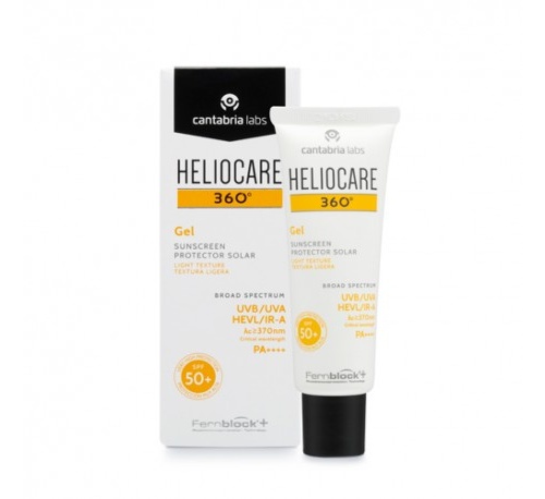 Heliocare 360º spf 50+ gel - protector solar (50 ml)