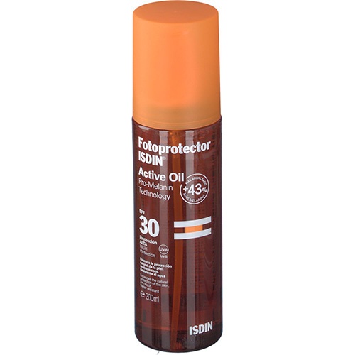 Fotoprotector isdin active oil spf - 30 (200 ml)