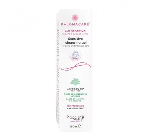 Palomacare gel sensitivo higiene vulvovaginal (150 ml)