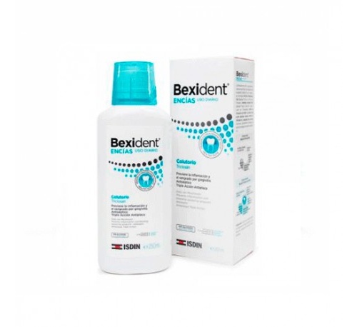 Bexident encias uso diario colutorio - triclosan (250 ml)