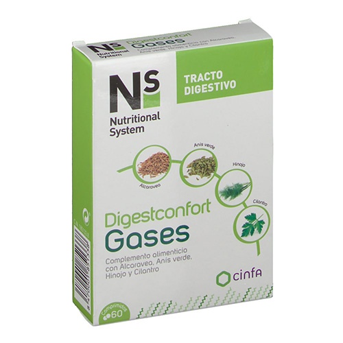 Ns digestconfort gases (60 comprimidos)