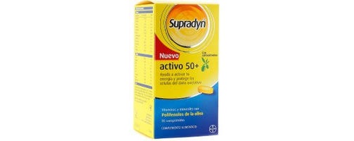 Supradyn activo 50+ antioxidantes (90 comprimidos)