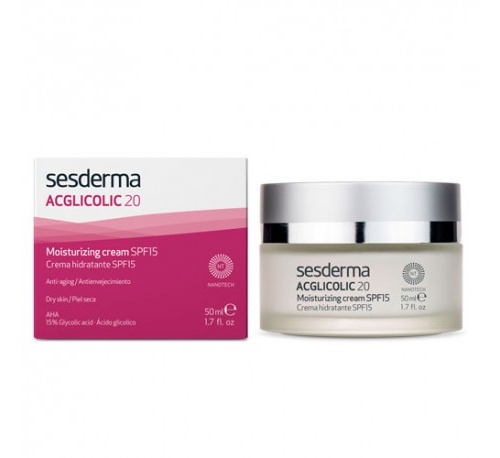 Acglicolic 20 crema hidratante spf 15 (50 ml)