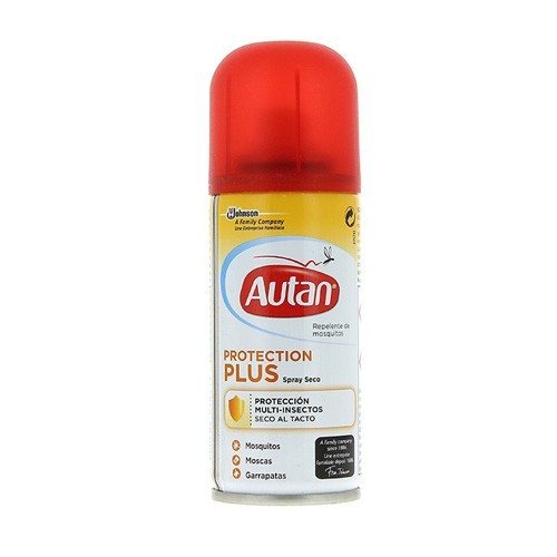 Autan protection plus spray seco - repelente (aerosol 100 ml)