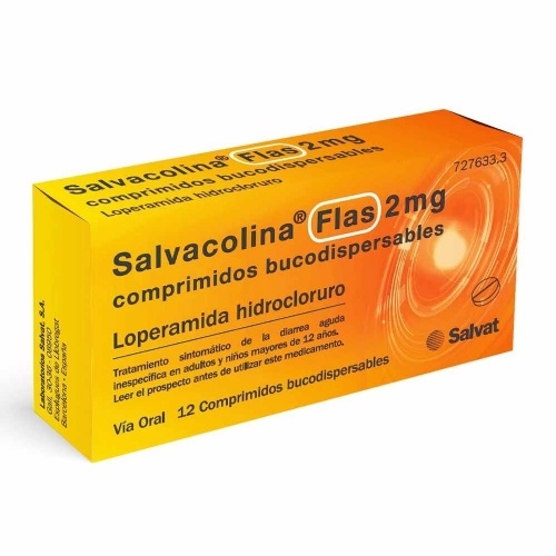 SALVACOLINA FLAS 2 MG COMPRIMIDOS BUCODISPERSABLES,12 comprimidos