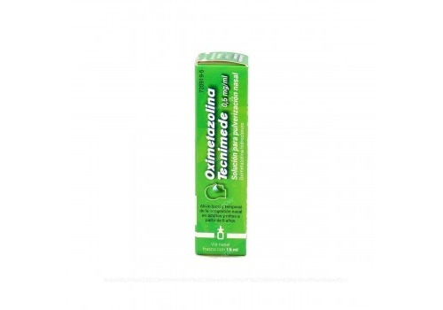 OXIMETAZOLINA TECNIMEDE 0,5 MG/ML SOLUCION PARA PULVERIZACION NASAL 1 frasco de 15 ml