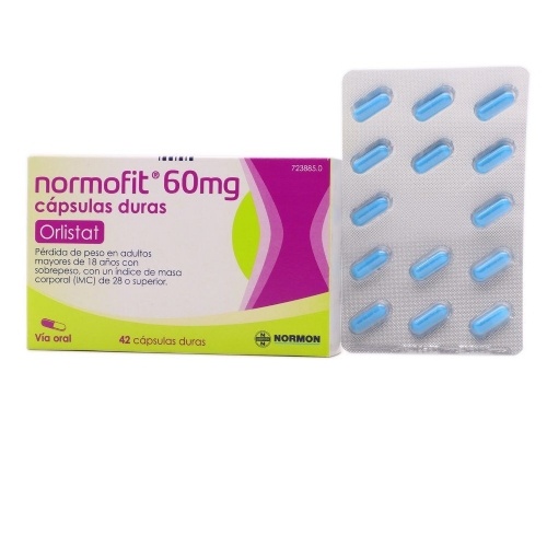 NORMOFIT 60 MG CAPSULAS DURAS, 42 cápsulas