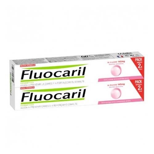 Fluocaril bifluore 145 mg dientes sensibles (2 x 75 ml)