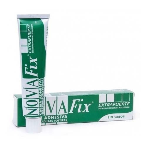 NOVAFIX EXTRA FUERTE - ADHESIVO PROTESIS DENTAL (20 G)