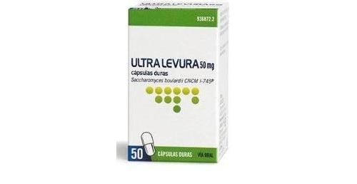 ULTRA-LEVURA 50 MG CAPSULAS DURAS, 20 cápsulas