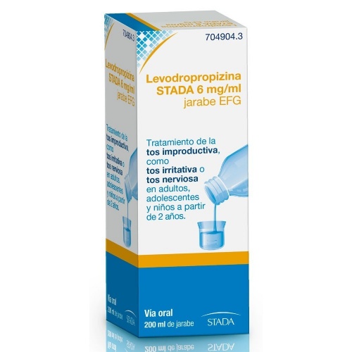 TOSSEVO 6 MG/ML JARABE EFG , 1 frasco de 200 ml