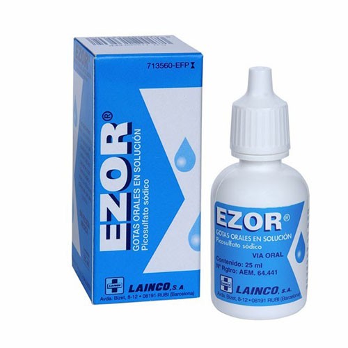 EZOR GOTAS ORALES EN SOLUCION, 1 frasco de 25 ml