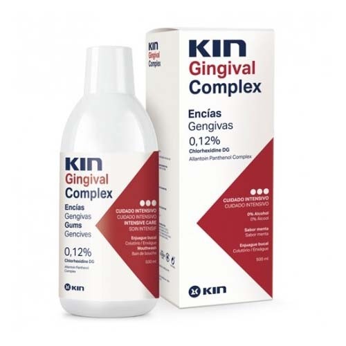 Kin gingival enjuague bucal (1 envase 500 ml)